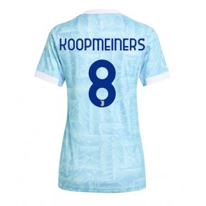 Juventus Teun Koopmeiners #8 Dámské Venkovní Dres 2025-26 Krátký Rukáv